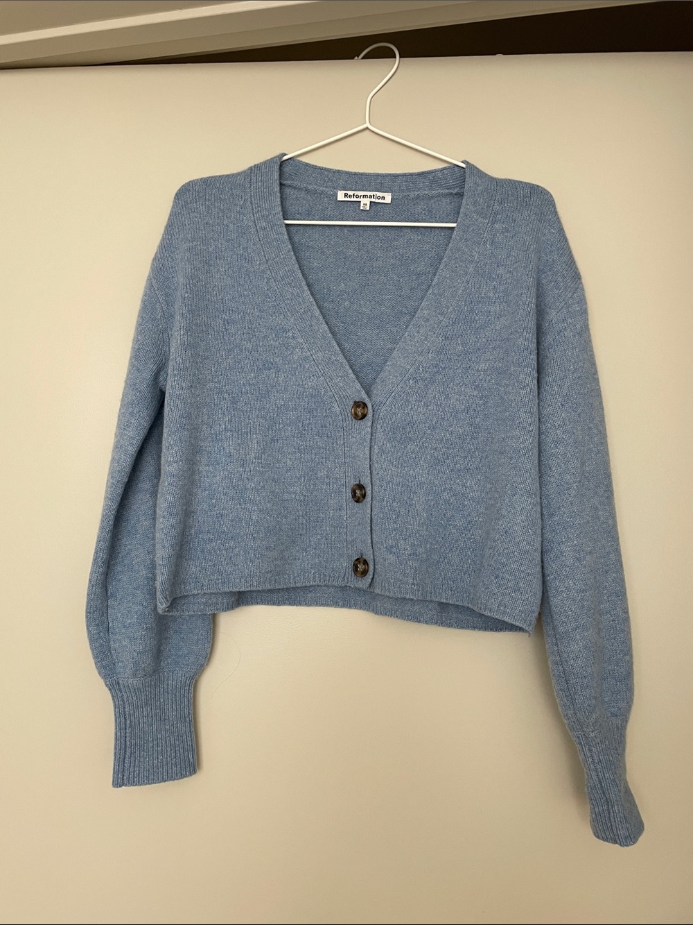 Reformation Cashmere Cardigan XS